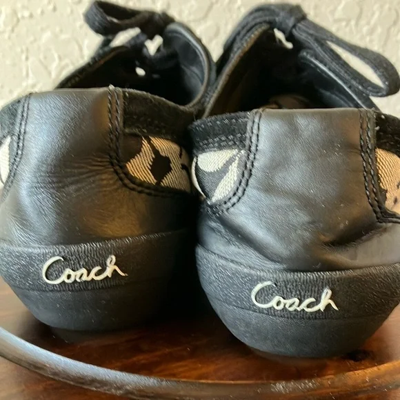 Coach: Black & Gray Baylee (A1474) Sneakers- 8 - Picture 7 of 16